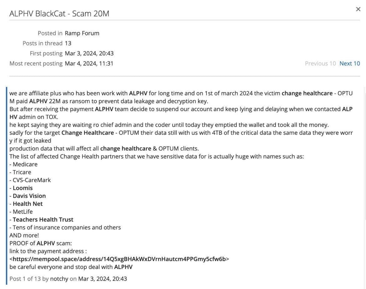 AlphV-Scam